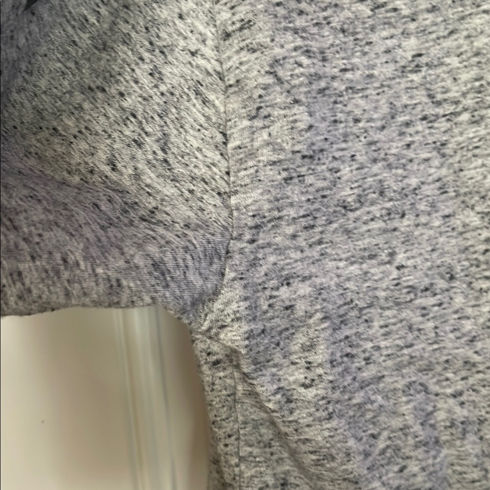 PINK Victoria's Secret Gray logo crop long sleeve hoodie top and Stylish XS - Picture 9 of 12